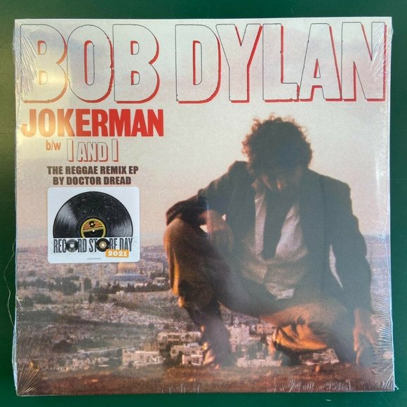 Bob Dylan Jokerman / I And I (Remixes) 12" Vinyl ~ RSD 2021 ~ Ltd Ed ~ Sealed! - Picture 1 of 2